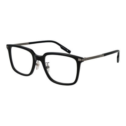 Ermenegildo Zegna Men’s Optical Glasses – Black Square Frame, 54mm