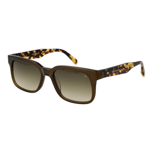 Scotch & Soda Men’s Brown Gradient Sunglasses – 54mm