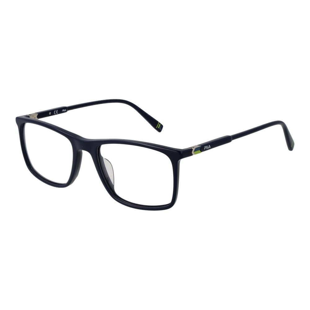 Fila Blue Men’s Optical Glasses – Rectangle Full-Rim Frame