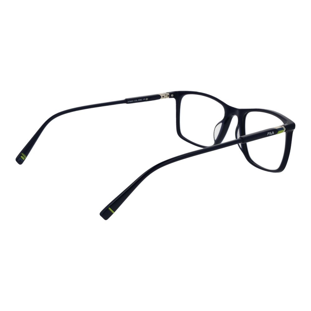 Fila Blue Men’s Optical Glasses – Rectangle Full-Rim Frame