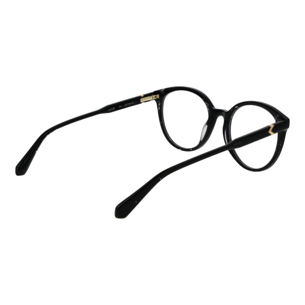 Christian Lacroix Women’s Optical Glasses – Black Round Frame, 51mm