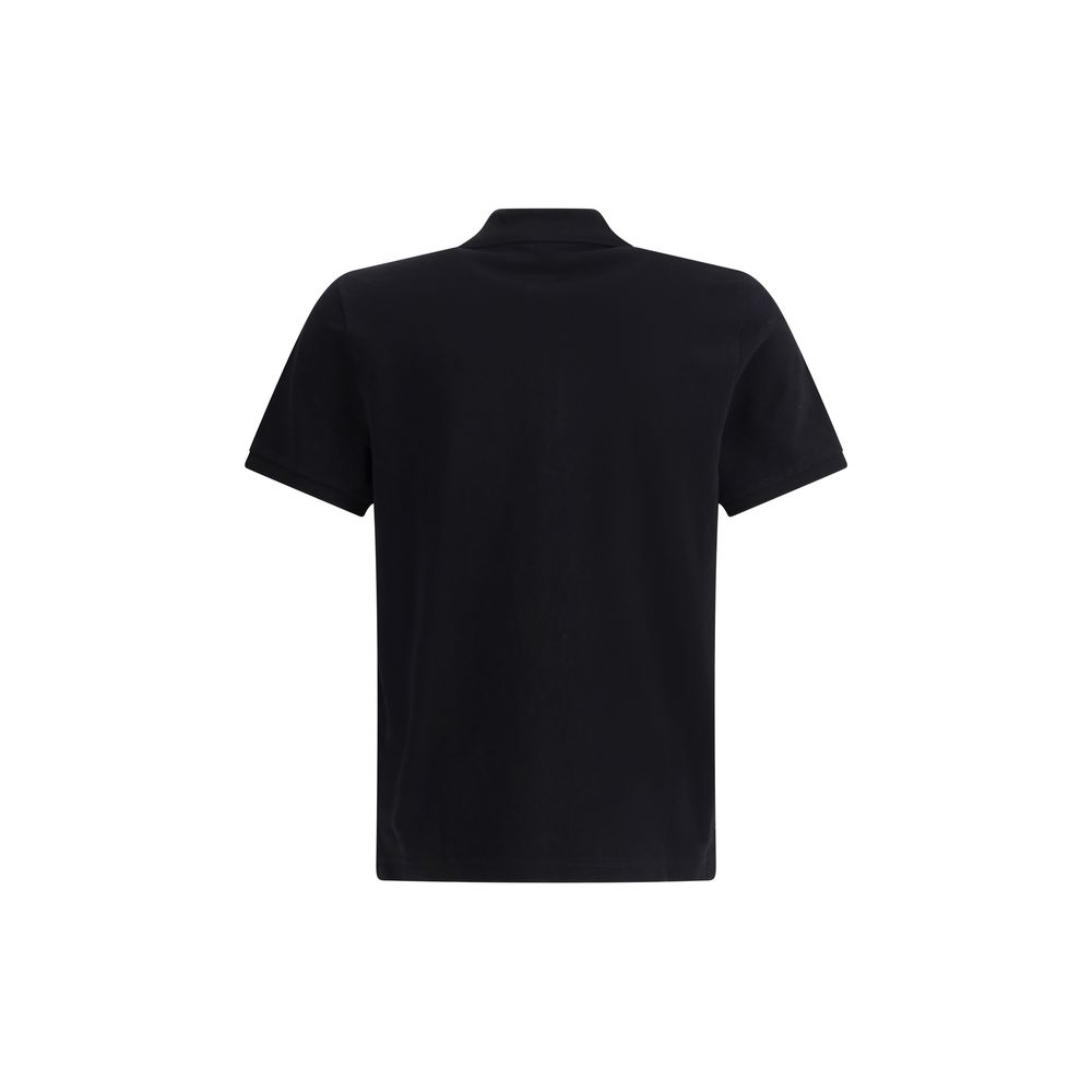 Moose Knuckles Black Cotton Polo Shirt – Everett Gold