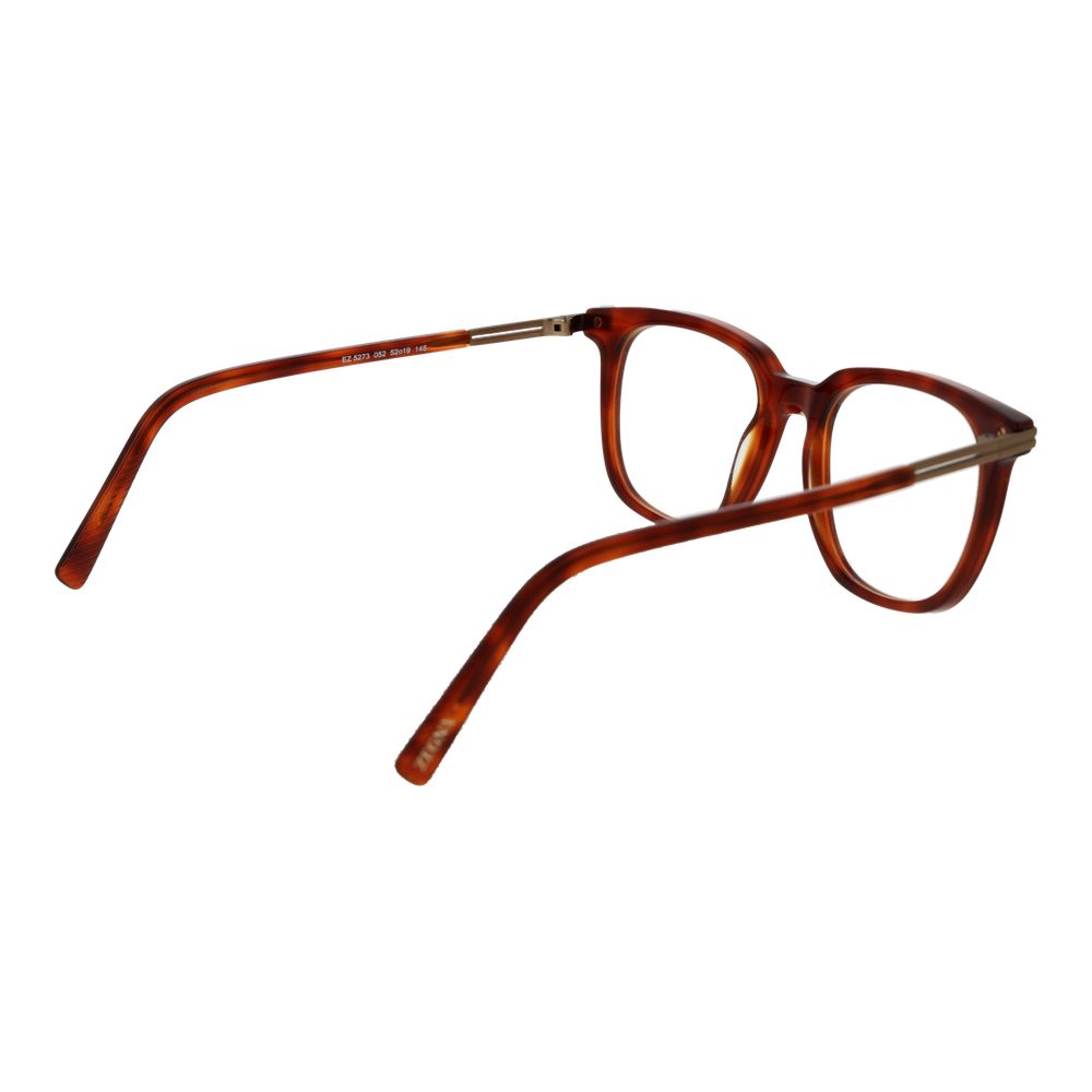 Ermenegildo Zegna Unisex Optical Glasses – Brown Full-Rim Frame, 52mm