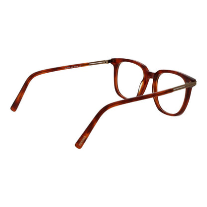 Ermenegildo Zegna Unisex Optical Glasses – Brown Full-Rim Frame, 52mm