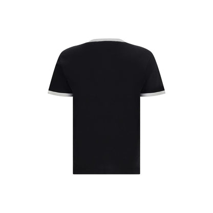 Dolce & Gabbana Black Logo Cotton T-Shirt for Men