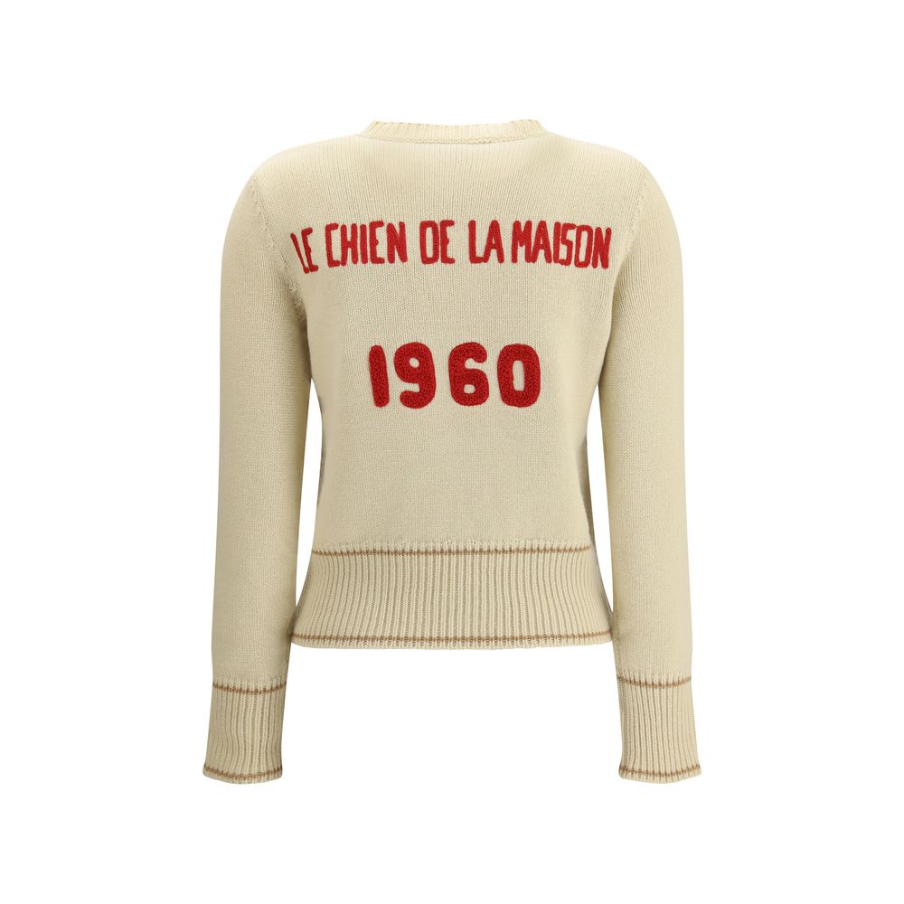 Valentino Le Chien de la Maison Embroidered Sweater