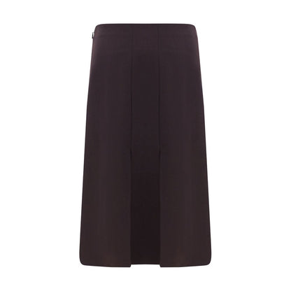 Fendi Wool Midi Skirt