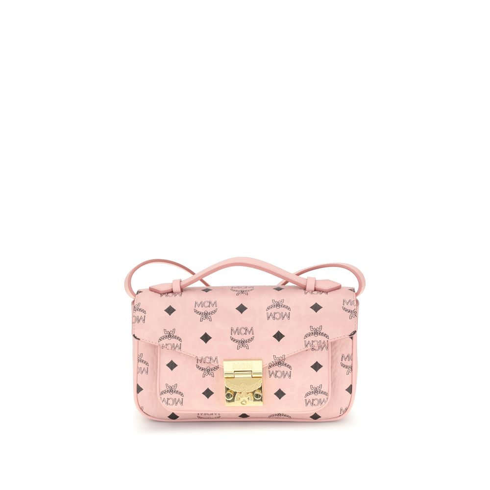 MCM Handbag in Printed Faux Leather