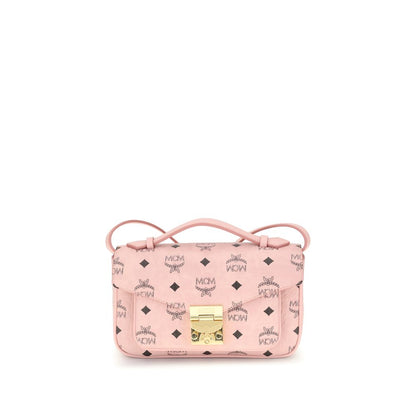 MCM Handbag in Printed Faux Leather