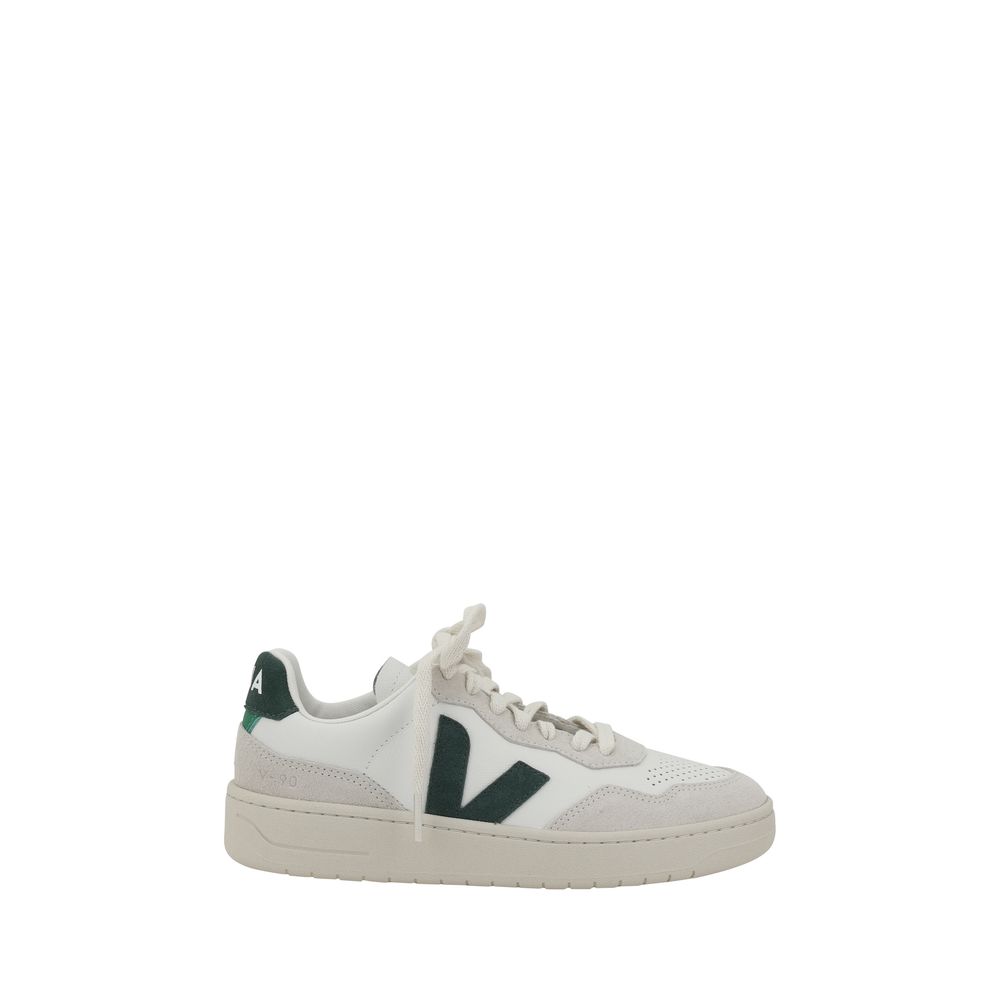 Veja V-90 Organic Leather Sneakers