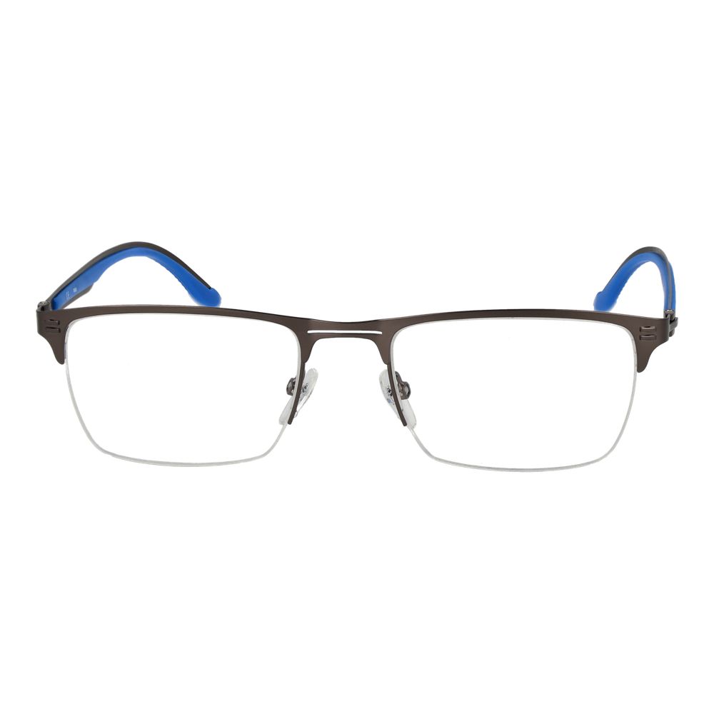 Fila Men's Optical Glasses – Gunmetal Half-Rim Frame, 53mm