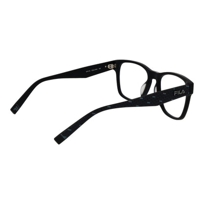 Fila Black Unisex Optical Frames – Square Demo Lens Glasses