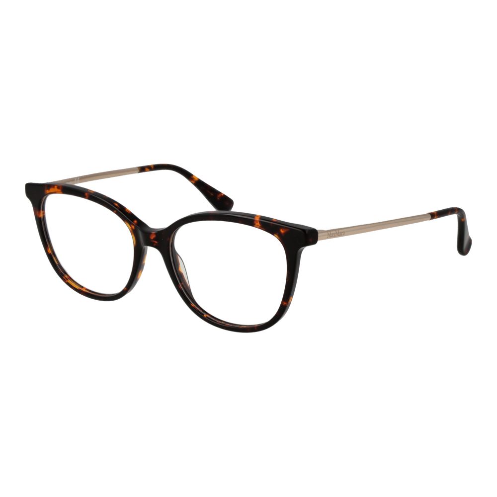 Max Mara Women’s Optical Glasses – Brown Full-Rim Frame, 52mm