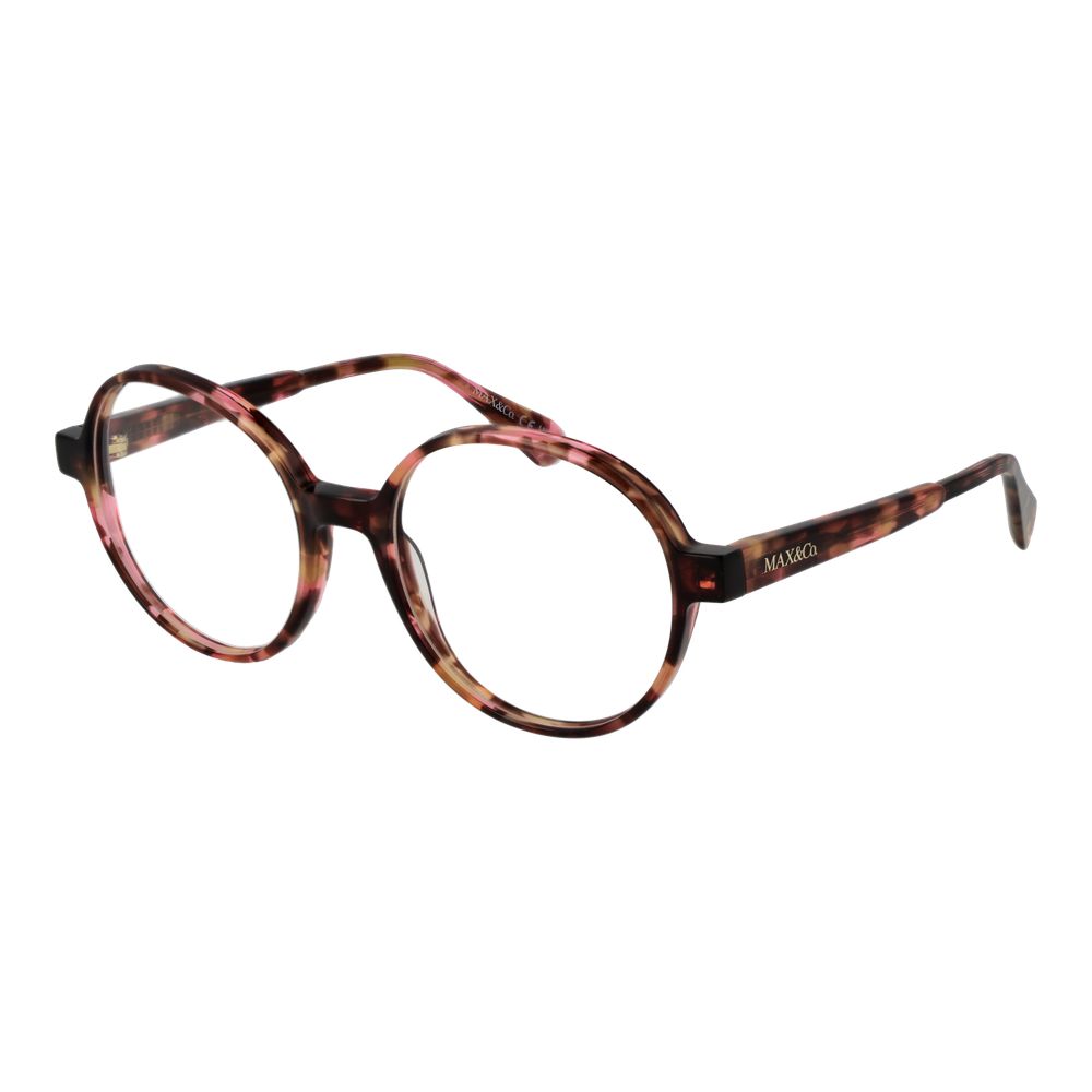 Max & Co Women's Optical Glasses – Brown Round Frame, 53mm
