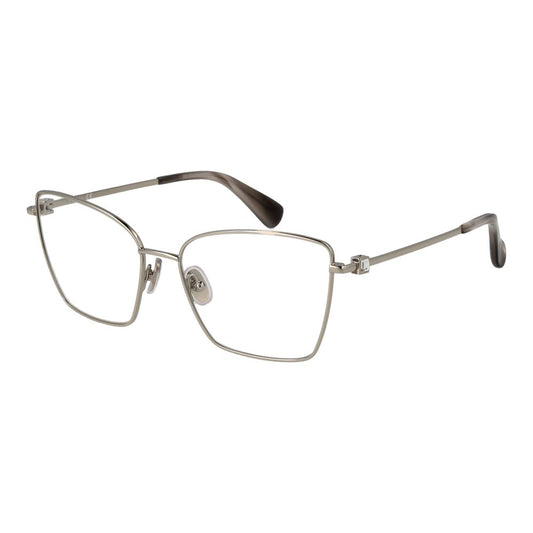 Max Mara Women’s Optical Glasses – Silver Butterfly Frame, 55mm
