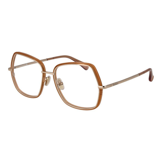 Max Mara Gold Women’s Optical Glasses – Full-Rim Frame, 55mm