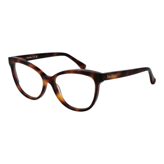 Max Mara Women’s Optical Frames – Brown Cat Eye Design