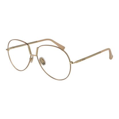 Max Mara Women’s Optical Glasses – Beige Full-Rim Frame, 57mm