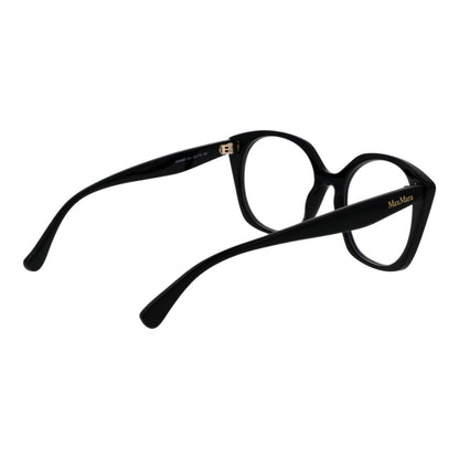Max Mara Women’s Optical Glasses – Black Round Frame