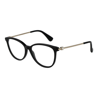 Max Mara Women’s Optical Frames – Black Round Design