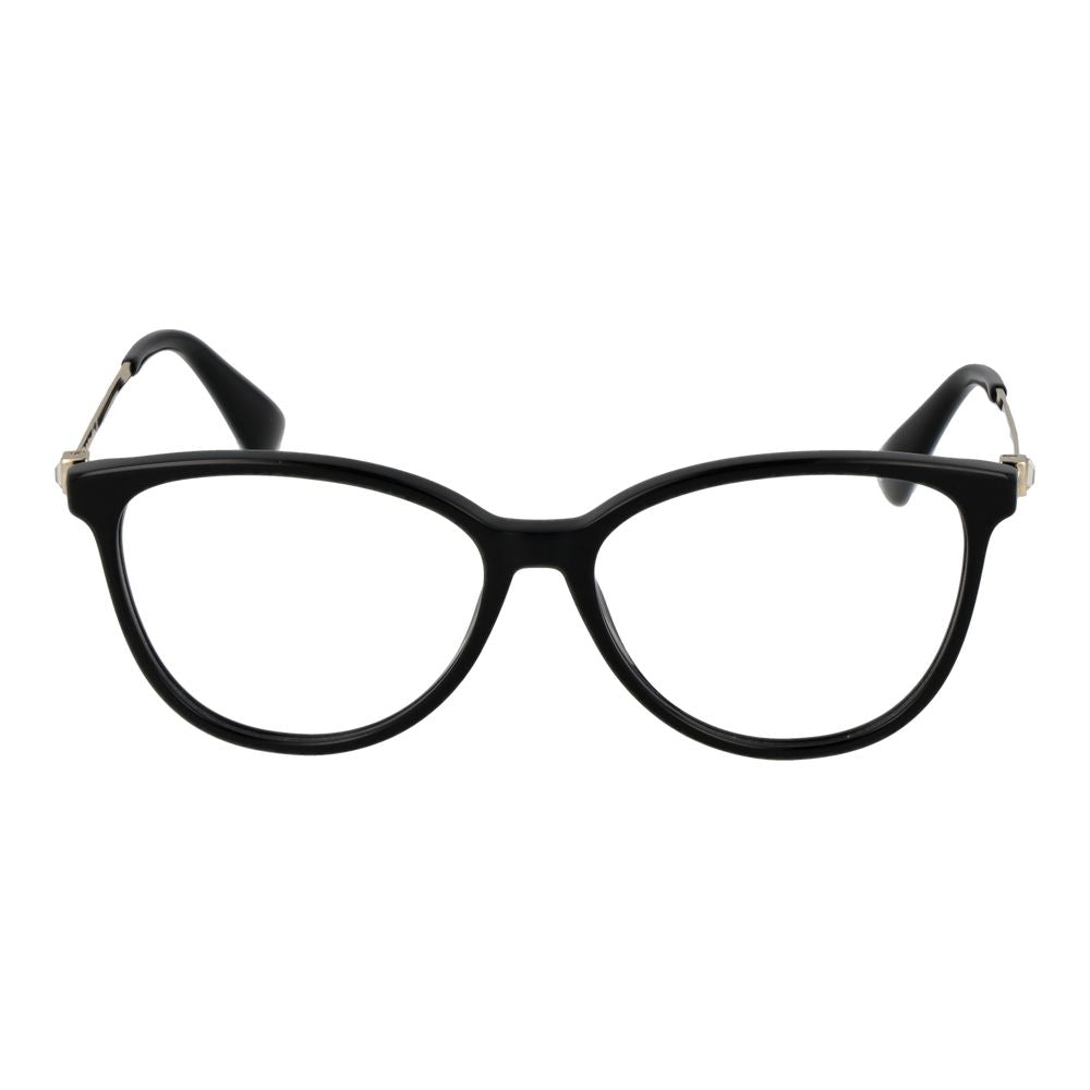Max Mara Women’s Optical Frames – Black Round Design