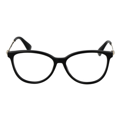 Max Mara Women’s Optical Frames – Black Round Design
