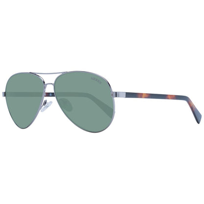 Guess Silver Unisex Sunglasses – Stylish Full-Rim Design