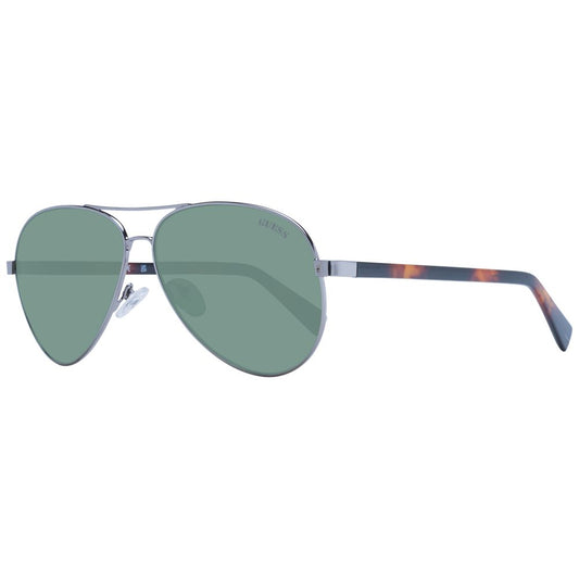 Guess Silver Unisex Sunglasses – Stylish Full-Rim Design