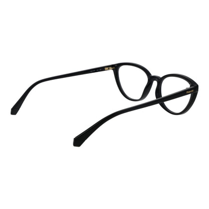 Polaroid Women's Cat Eye Optical Frames – Black Full-Rim, 53mm