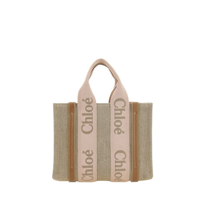 Chloé Beige Woody Handbag - Effortless Elegance