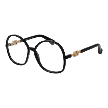 Max Mara Women’s Optical Glasses – Black Round Frame, 55mm