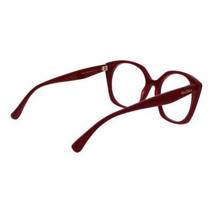 Max Mara Women’s Optical Glasses – Red Round Frame, 53mm