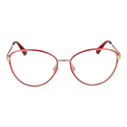 Max & Co Women’s Optical Frames – Red Round Full-Rim Design