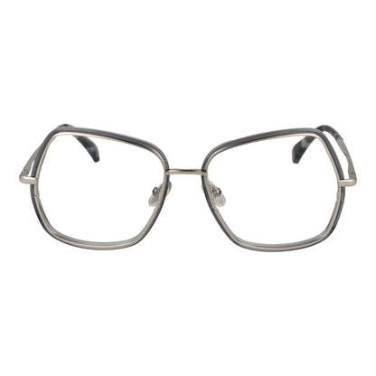 Max Mara Women’s Optical Glasses – Silver Square Frame, 55mm