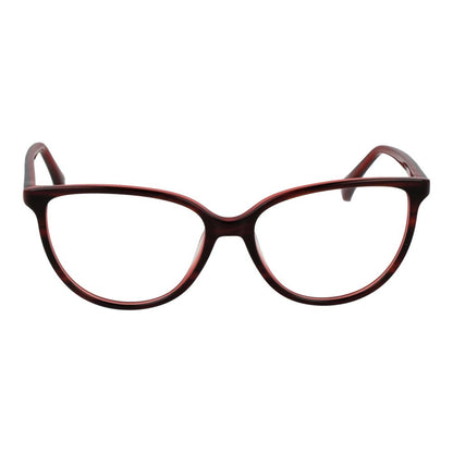 Max Mara Women’s Optical Glasses – Burgundy Cat Eye Frame, 54mm