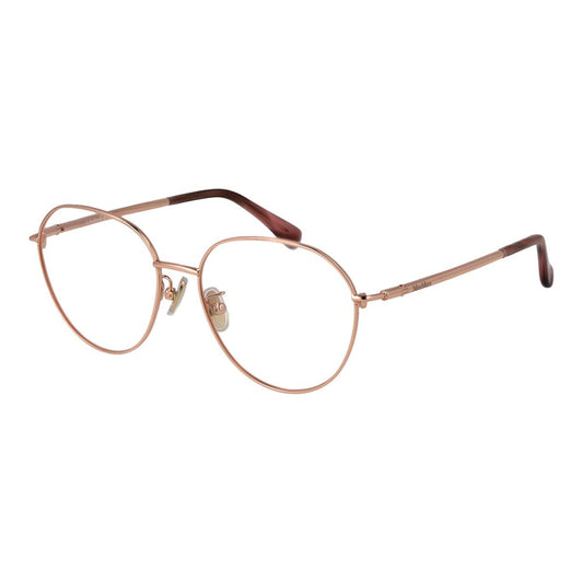 Max Mara Women’s Optical Glasses – Rose Gold Full-Rim Frame, 54mm