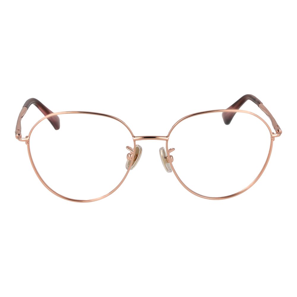 Max Mara Women’s Optical Glasses – Rose Gold Full-Rim Frame, 54mm