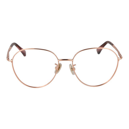 Max Mara Women’s Optical Glasses – Rose Gold Full-Rim Frame, 54mm