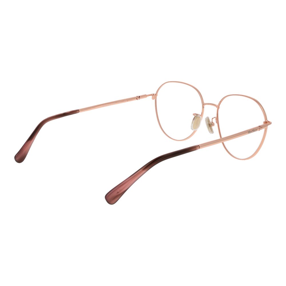 Max Mara Women’s Optical Glasses – Rose Gold Full-Rim Frame, 54mm