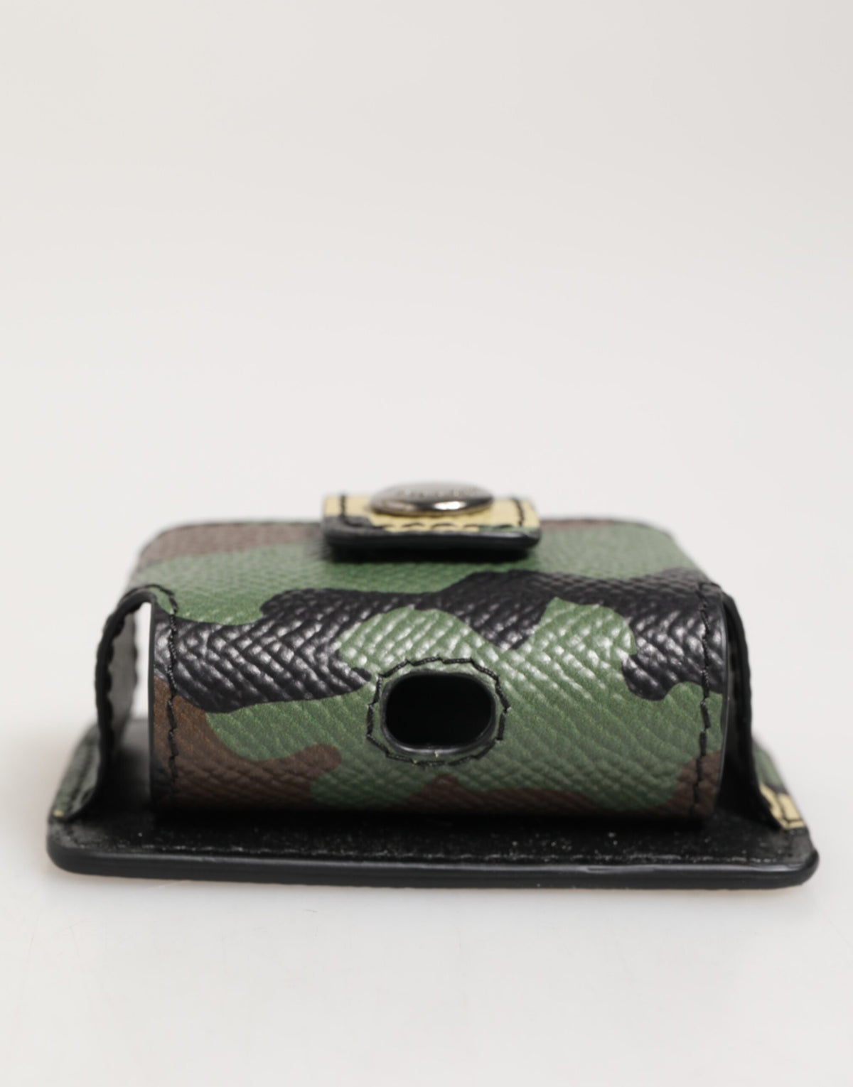 Dolce & Gabbana Multicolor Camouflage Leather Airpods Case