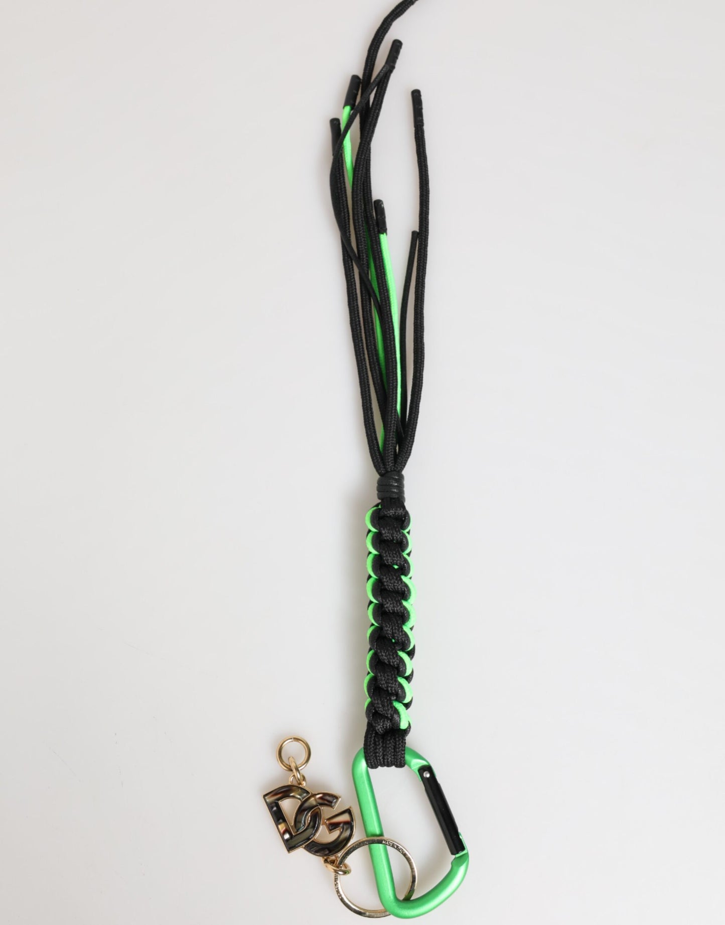 Dolce & Gabbana Multicolor Tape String DG Logo Keychain Keyring