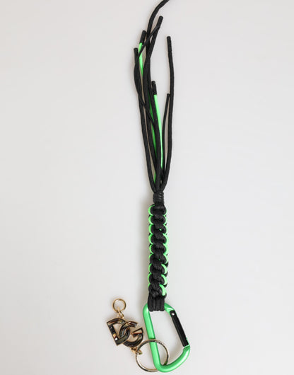 Dolce & Gabbana Multicolor Tape String DG Logo Keychain Keyring
