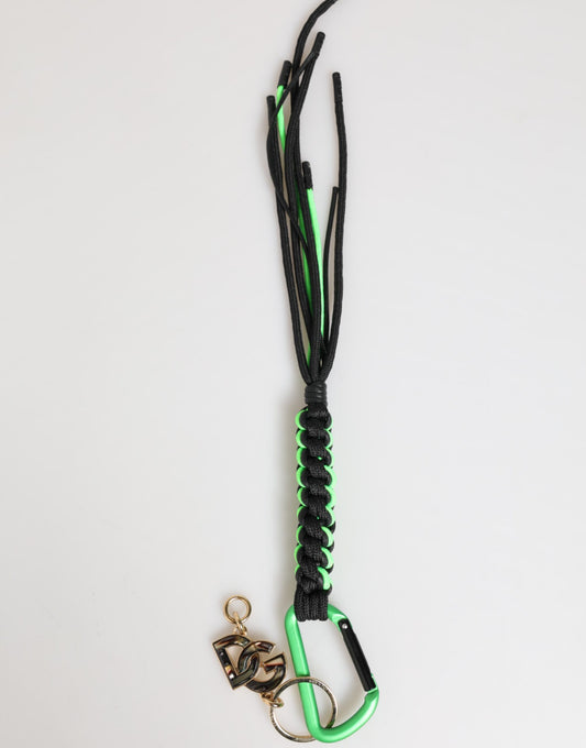 Dolce & Gabbana Multicolor Tape String DG Logo Keychain Keyring