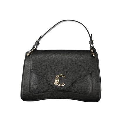 Coccinelle Black Leather C-Me Handbag