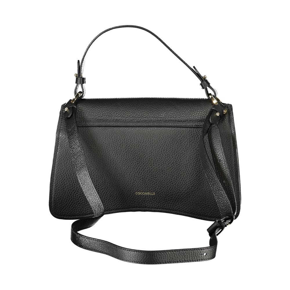 Coccinelle Black Leather C-Me Handbag