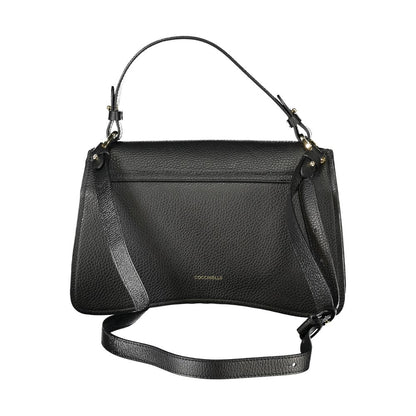 Coccinelle Black Leather C-Me Handbag