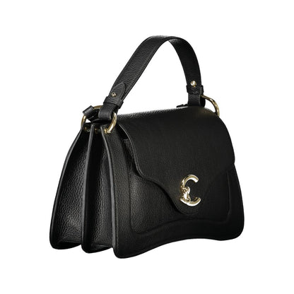 Coccinelle Black Leather C-Me Handbag