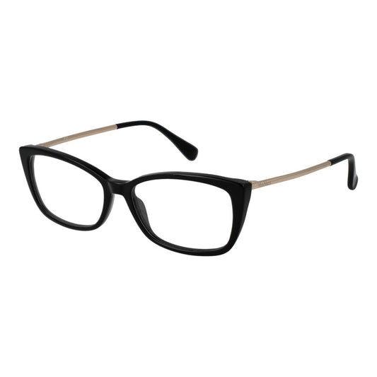 Max Mara Women’s Optical Glasses – Black Rectangle Frame