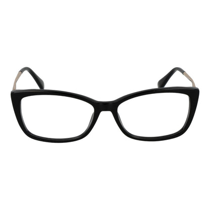 Max Mara Women’s Optical Glasses – Black Rectangle Frame