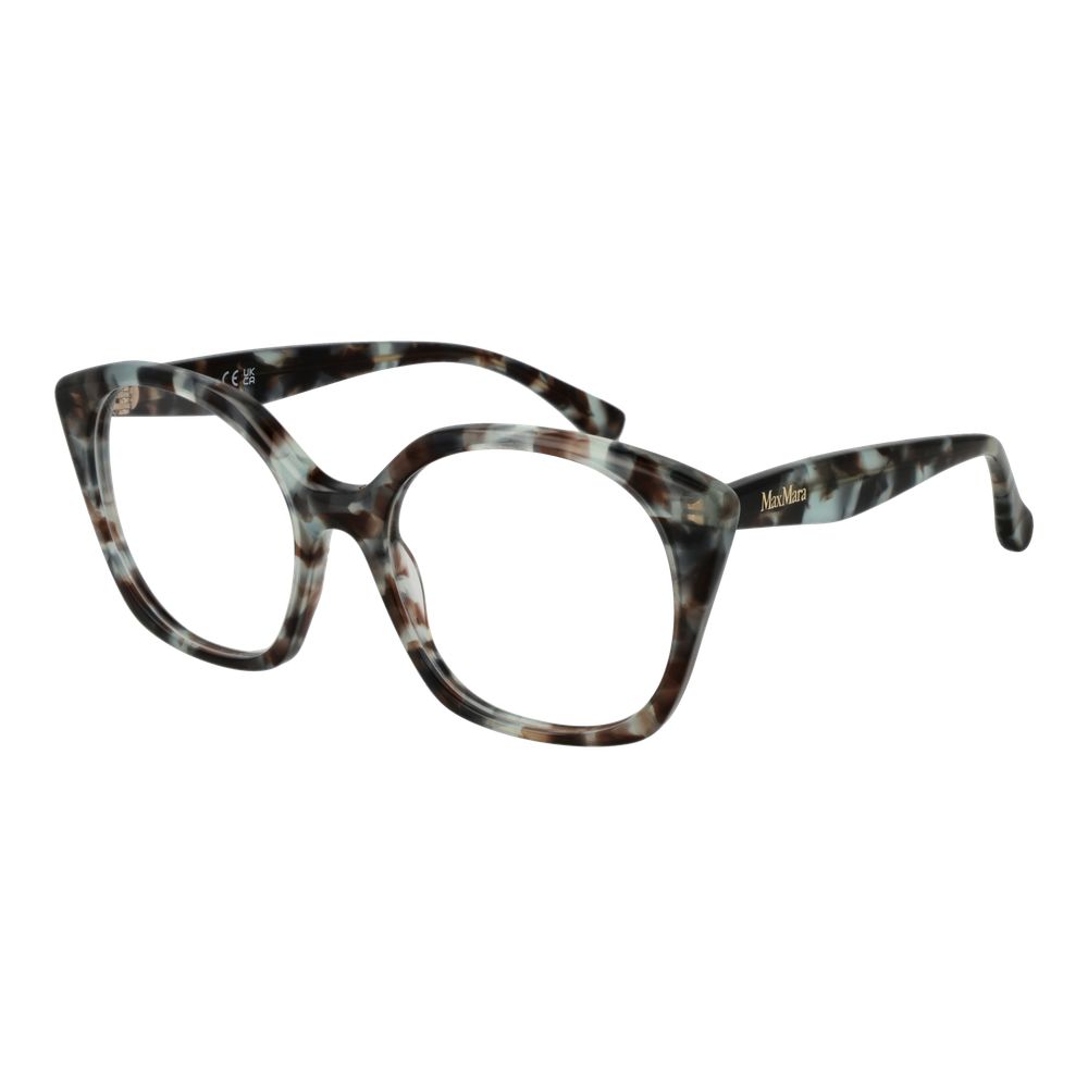 Max Mara Women’s Optical Frames – Brown Full-Rim Design, 53mm